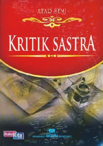 Cover Buku Kritik Sastra