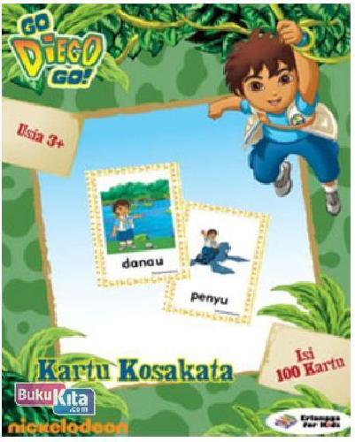 Cover Buku Flash Cards Diego : Kosakata 1
