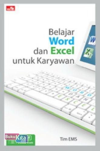 Cover Buku Belajar Word dan Excel untuk Karyawan