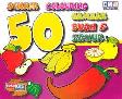 Cover Buku Sticker Colouring 50 Gambar Buah dan Sayur
