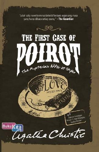 Cover Buku The First Case of Poirot