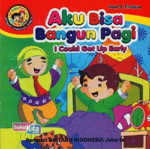 Cover Buku Aku Bisa Bangun Pagi (Bilingual)