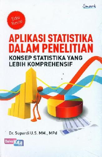 Cover Buku Aplikasi Statistika Dalam Penelitian Edisi Revisi