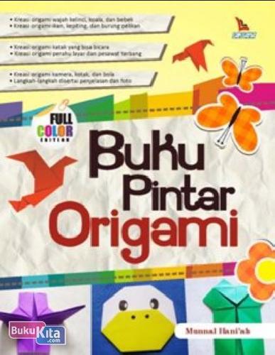 Cover Buku Buku Pintar Origami (full color)