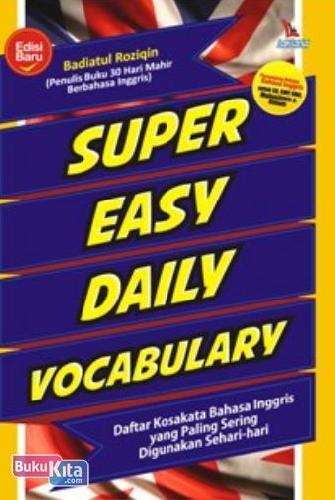 Cover Buku Super Easy Daily Vocabulary