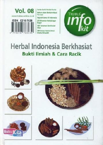 Cover Buku Herbal Indonesia Berkhasiat : Bukti Ilmiah & Cara Racik - Vol. 08