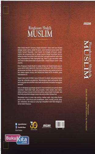 Cover Belakang Buku Ringkasan Shahih Muslim-New