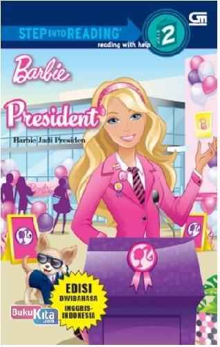 Cover Buku Barbie Jadi Presiden