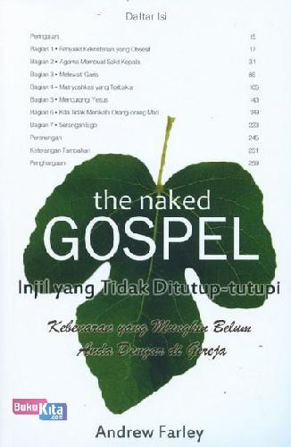 Cover Buku The Naked Gospel (Injil yang Tidak Ditutup-tutupi)