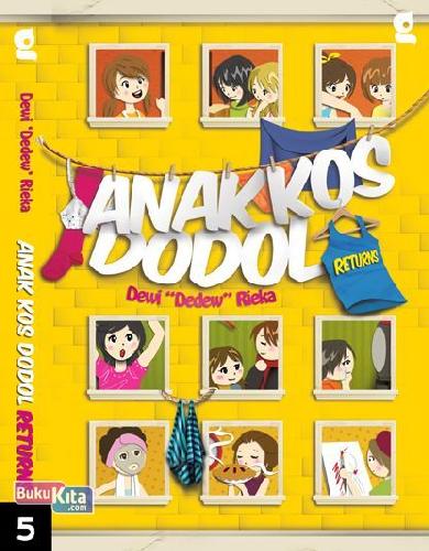 Cover Buku Anak Kos Dodol Returns