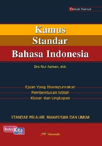 Cover Buku Kamus Standar Bahasa Indonesia