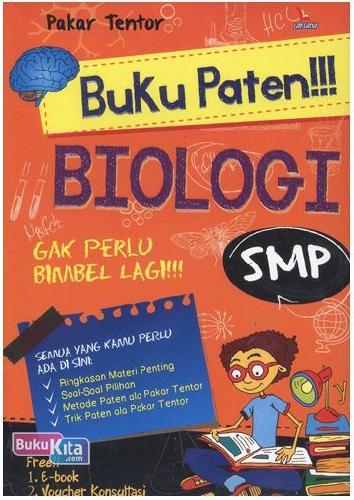 Cover Buku Buku Paten Biologi SMP