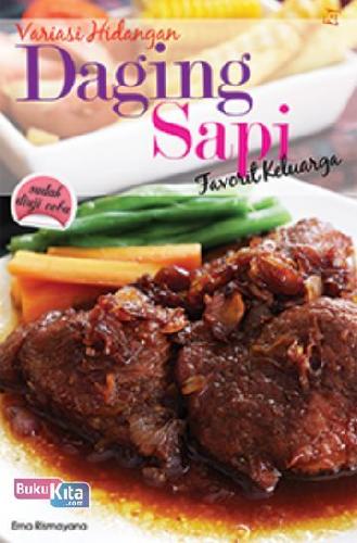 Cover Buku Variasi Hidangan Daging Sapi Favorit Keluarga