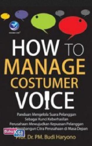 Cover Buku How to Manage Customer Voice