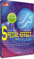 Cover Buku Kreasi Istimewa Special Effect dengan Flash