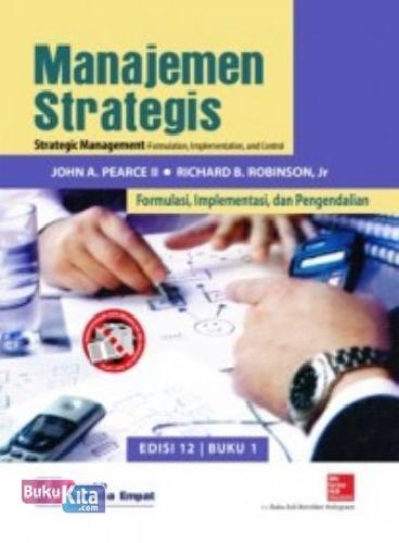 Cover Buku Manajemen Strategis (Formulasi, Implementasi, dan Pengendalian) Buku 1 Edisi 12