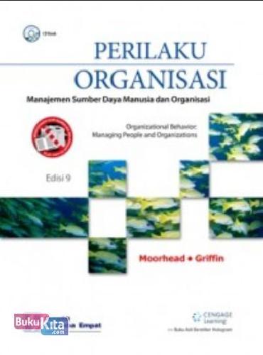 Cover Buku Perilaku Organisasi (Manajemen Sumber Daya Manusia dan Organisasi), E9 + CD