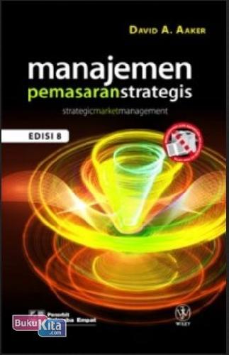 Cover Buku Manajemen Pemasaran Strategis (Strategic Market Management), E8