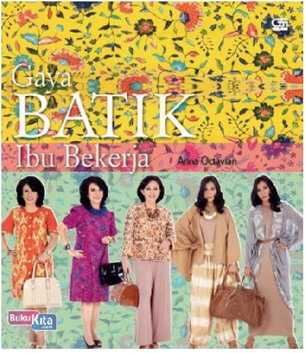Cover Buku Gaya Batik Ibu Bekerja