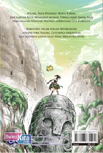 Cover Belakang Buku Komik Garudayana Saga 2