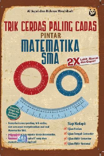 Cover Buku TRIK CERDAS PALING CADAS PINTAR MATEMATIKA SMA