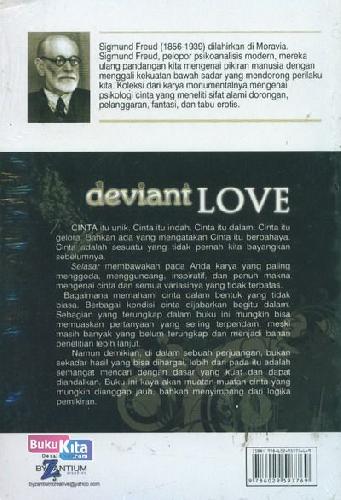Cover Belakang Buku Deviant Love : Cinta yang Menyimpang