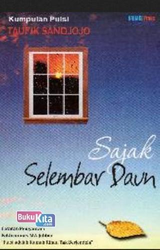 Cover Buku Sajak Selembar Daun (Kumpulan Puisi)