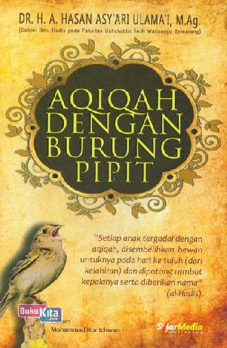 Cover Buku Aqiqah dengan Burung Pipit