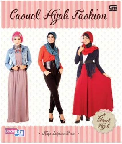 Cover Buku Casual Hijab Fashion