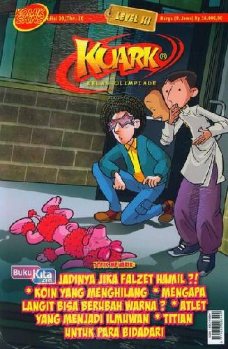 Cover Buku Komik Sains Kuark Level III Tahun IX edisi 09 : Apa Jadinya Jika Falzet Hamil