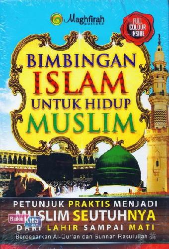 Cover Buku Bimbingan Islam Untuk Hidup Muslim (full colour inside)