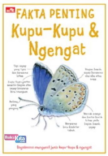 Cover Buku Fakta Penting Kupu-kupu dan Ngengat