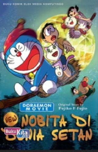 Cover Buku New Doraemon Movie : Nobita di Dunia Setan