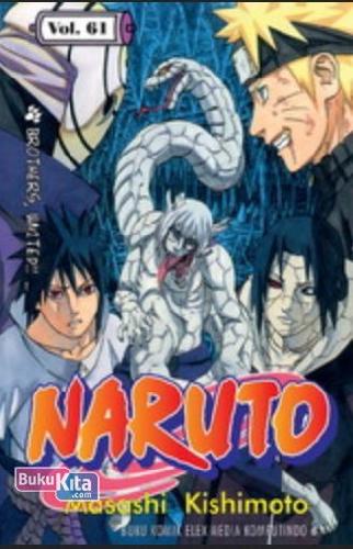 Cover Buku Naruto 61