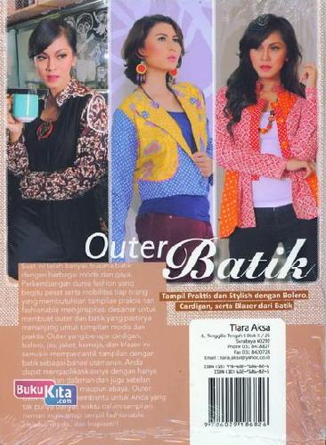 Cover Belakang Buku Outer Batik