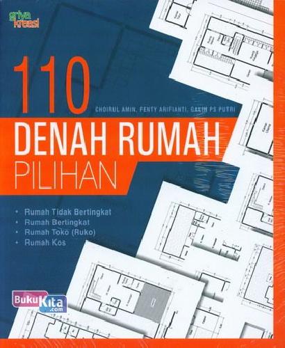 Cover Buku 110 Denah Rumah Pilihan
