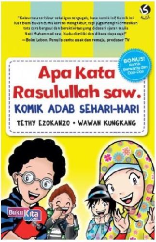 Cover Buku Apa Kata Rasulullah SAW