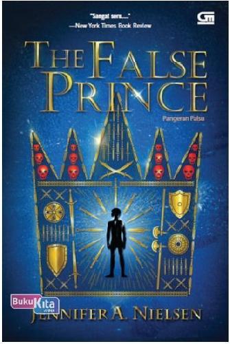 Cover Buku Pangeran Palsu - The False Prince