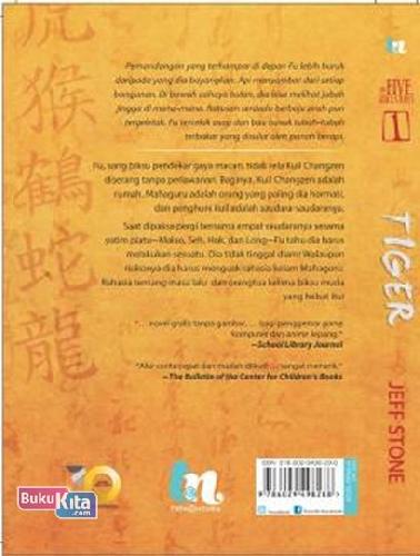 Cover Belakang Buku The Five Ancestors 1 : Tiger