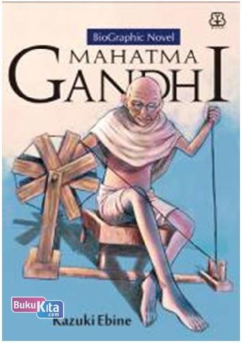 Cover Buku Mahatma Gandhi (Novel Biografis)