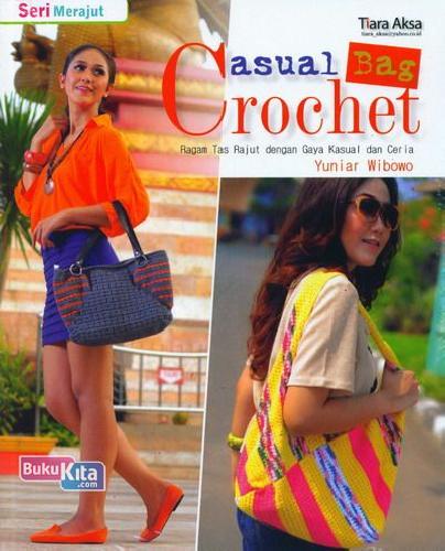 Cover Buku Casual Bag Crochet