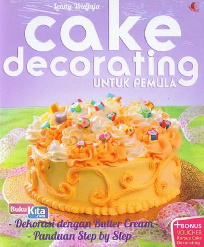 Cover Buku Cake Decorating Untuk Pemula
