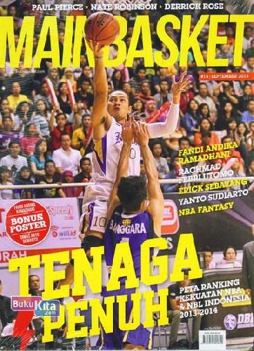 Cover Buku Majalah Main Basket Edisi 15 - September 2013
