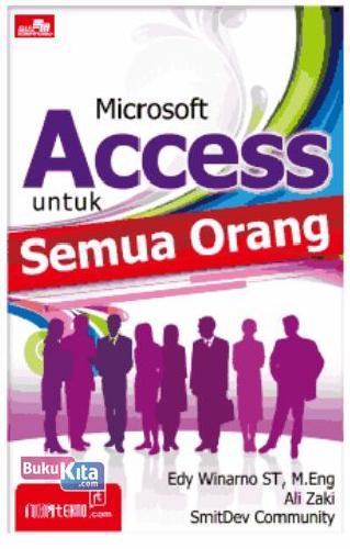 Cover Buku Microsoft Access untuk Semua Orang