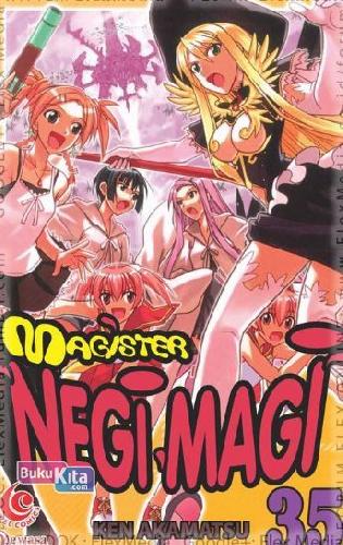 Cover Buku LC: Magister Negi Magi 35