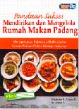 Cover Buku Panduan Sukses Mendirikan dan Mengelola Rumah Makan Padang