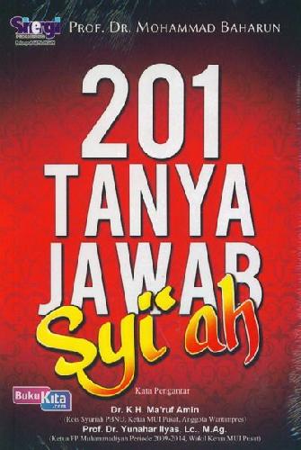 Cover Buku 201 Tanya Jawab Syiah