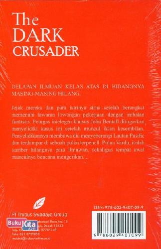 Cover Belakang Buku The Dark Crusader