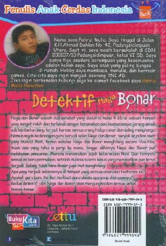Cover Belakang Buku Detektif Naga Bonar