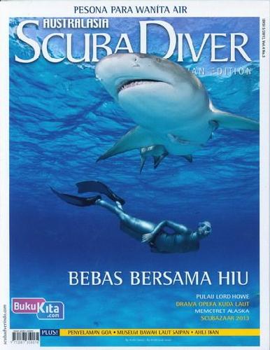 Cover Buku Majalah Scuba Diver Australasia |Indonesan Edition 05 - 2013